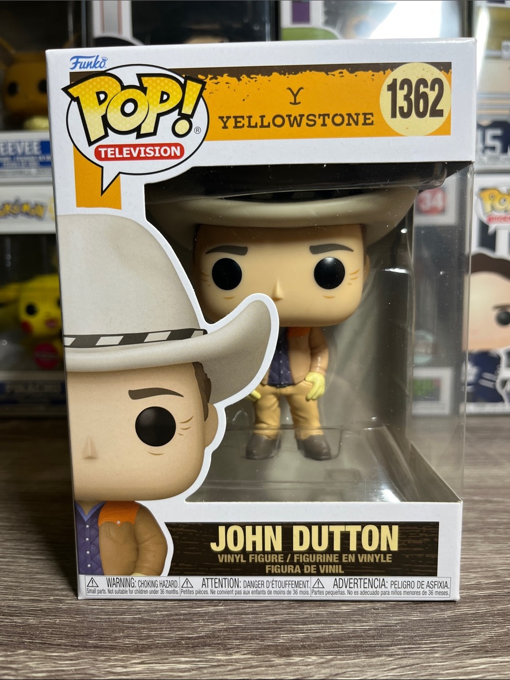 Funko Pop! Yellowstone John Dutton Vinyl Figure - Tan, Cream & Brown